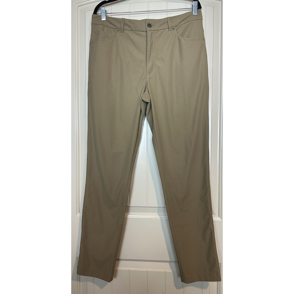 Men's VRST Slim Fit Trouser Pants stretch active work golf sz 36 x 32 office